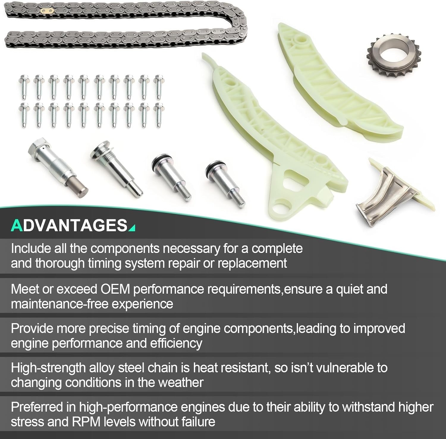 Timing Chain Kit For 2007 2008 2009 2010 2011 2012 2013 For Mini Cooper 1.6L