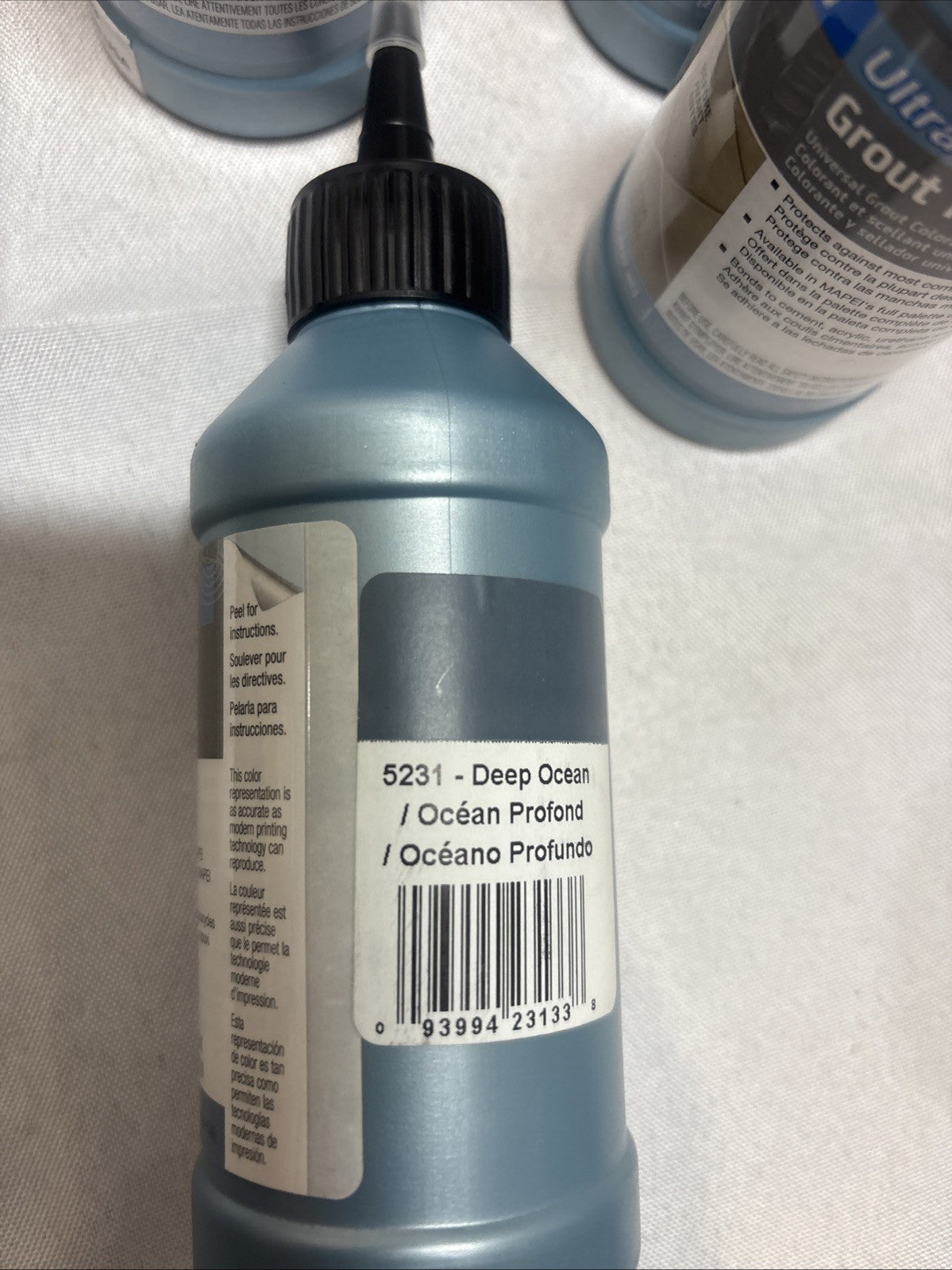 4pack UltraCare Grout Refresh Universal Grout Colorant Sealer 8 oz Bottle Ocean