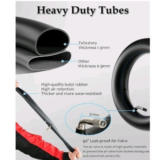 10 Inch Solid Tire 10x2.70 10x2.75 Tire for Hover-1 Alpha Hiboy Titan PRO Sco...