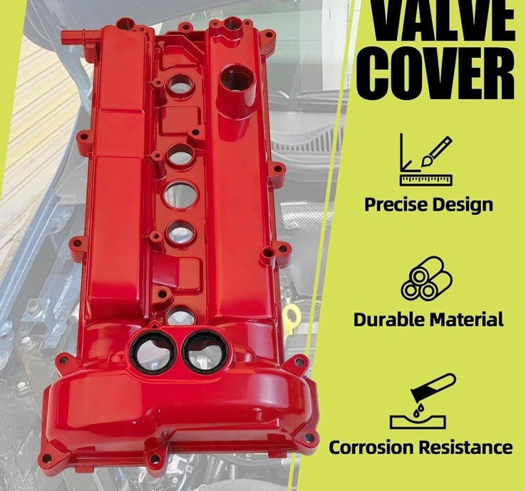 Upgrade Aluminum Cylinder Head Cover & Gasket for Mazda 3 2.0L 2.3L l4 2006-2009