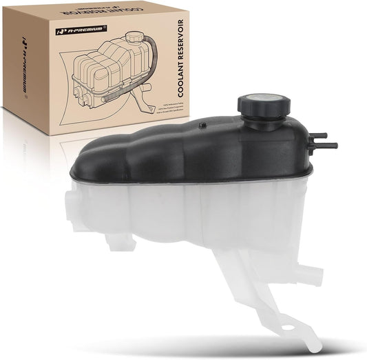 Coolant Expansion Reservoir Tank [with Cap] Compatible with Chevrolet Silverado