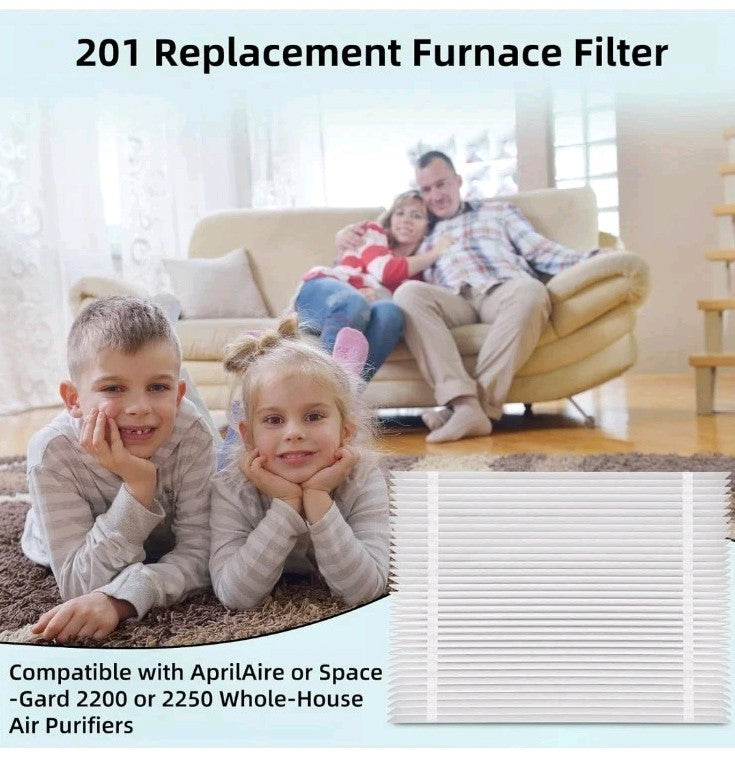 201 Air Filter Replacement Compatible with Aprilaire 2200 2250 Space Gard 2200 A