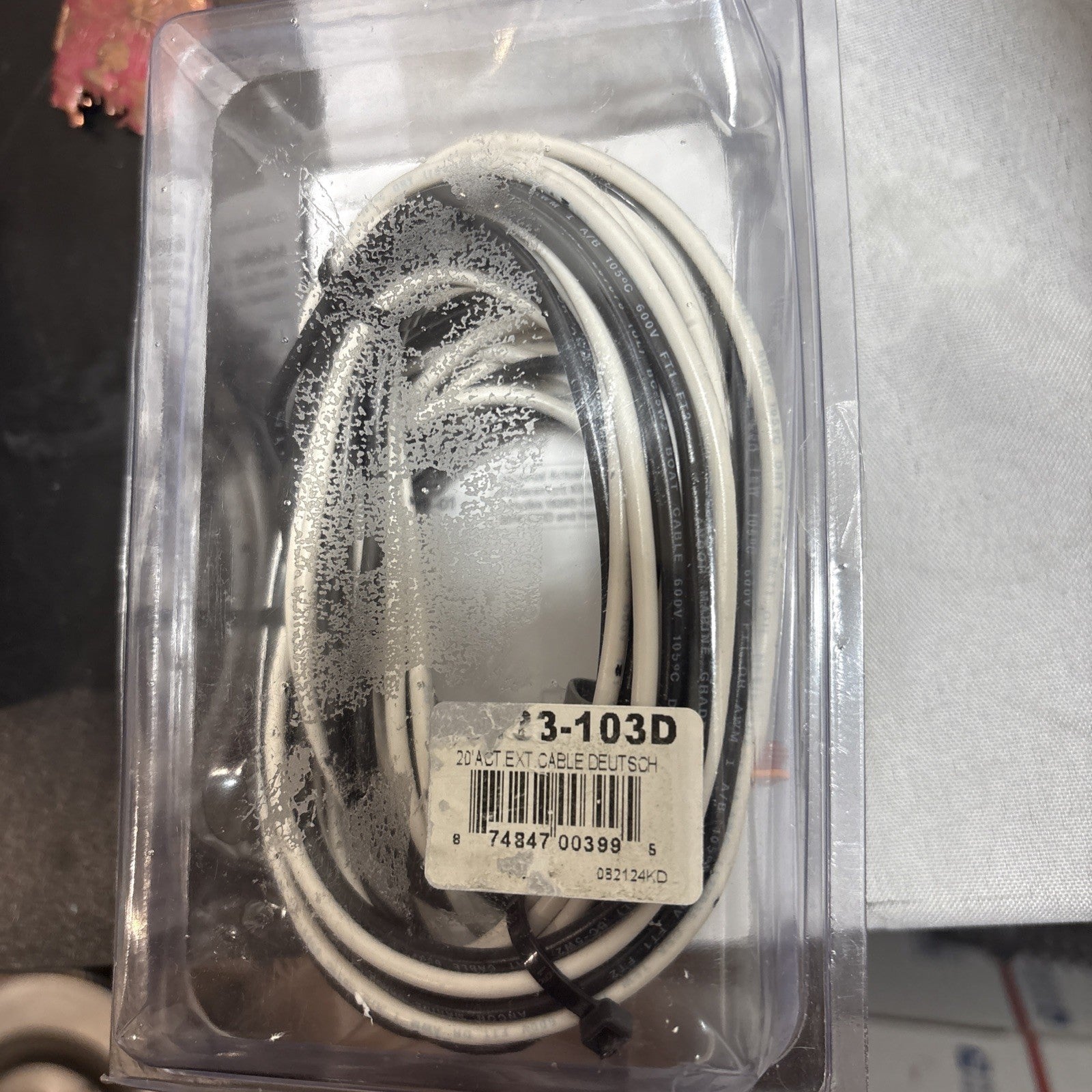 30133-103D Lenco Actuator Extension Harness 20' 14 Awg