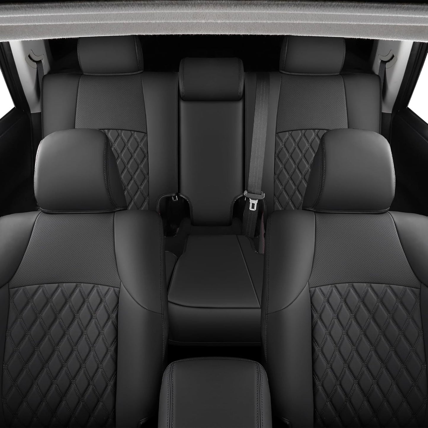 Huidasource Custom Fit Seat Covers for 2011-2024 Toyota 4Runner 2 Row 5 Seats