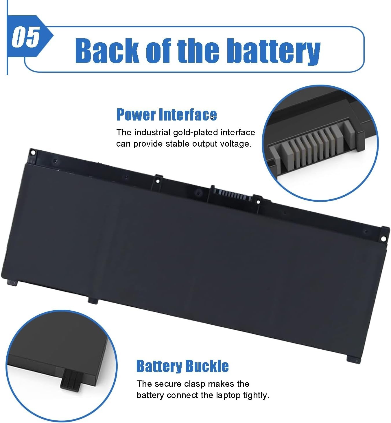 Dentsing SR04XL SR03XL 917724-855 Laptop Battery Replace for HP Omen 15
