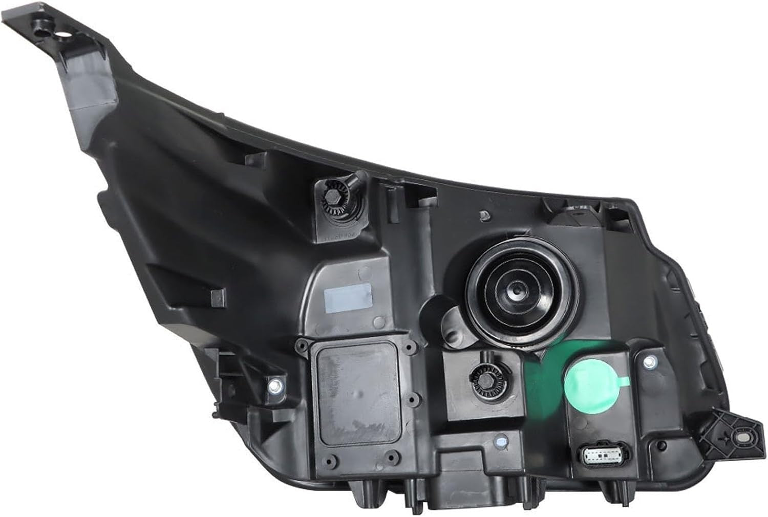 Headlights Assembly Black Bezel DRL Headlamp Left Side for 2016-2018 Explorer ￼