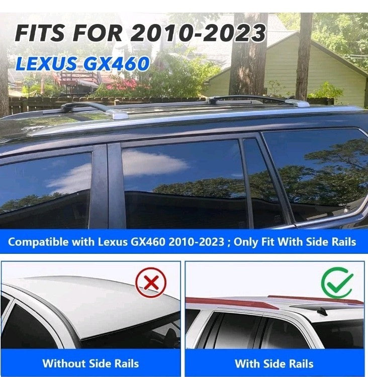 Roof Rack Cross Bar for 2010-2023 Lexus GX460 Crossbars OE Style #PT278-60091