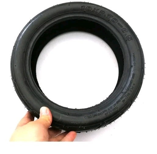10x2.70-6.5 Solid Tire 70/65-6.5 Electric Scooter 10 inch Tires Replacement [Tub