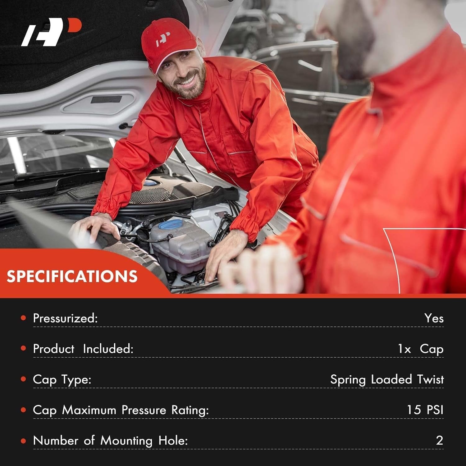 Coolant Expansion Reservoir Tank [with Cap] Compatible with Chevrolet Silverado