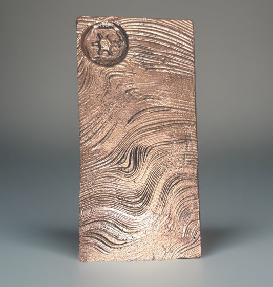 10oz .999 Copper Bullion Ingot Beskar Bar Handmade & High Polished Star Wars 4x2
