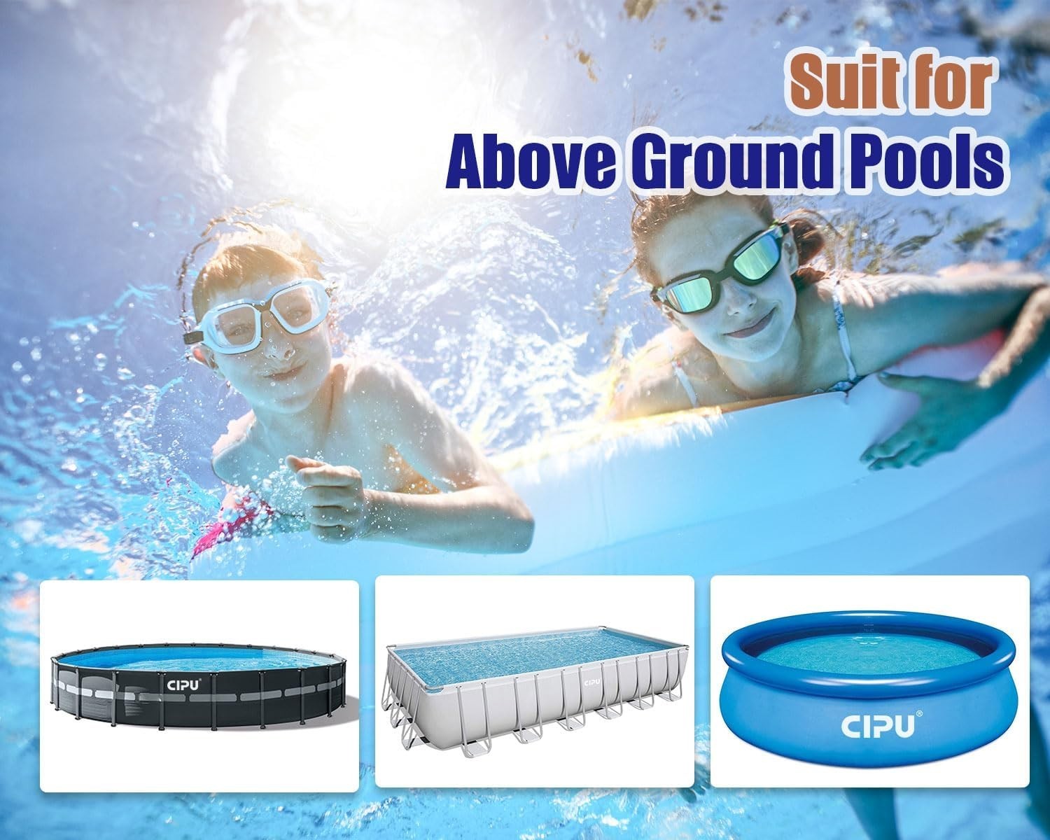 12-inch Sand Filter Pump System Handy 4-Way Valve for Above Ground Swimming Pool