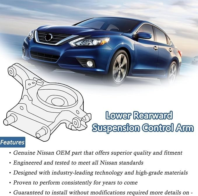 Rear Lower Left Right Control Arms For 2016-2021 Nissan Maxima 2013-2018 Altima
