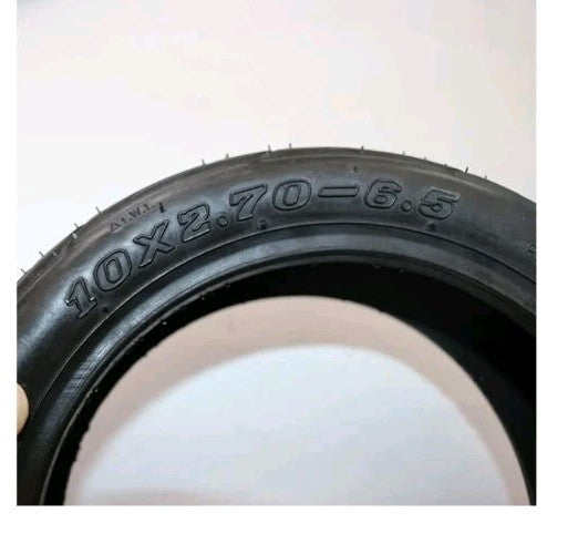 10x2.70-6.5 Solid Tire 70/65-6.5 Electric Scooter 10 inch Tires Replacement [Tub