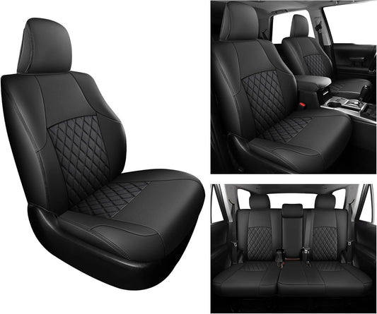 Huidasource Custom Fit Seat Covers for 2011-2024 Toyota 4Runner 2 Row 5 Seats