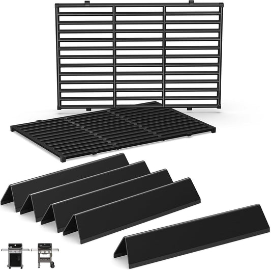 Spirit E310 Grill Parts for Weber Spirit, 17.5" Grill Grates 15.3" Flavorizer
