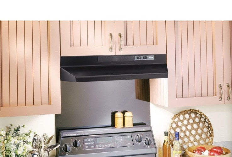 Broan-NuTone F403623 Exhaust Fan for Under Cabinet Two-Speed Four-Way