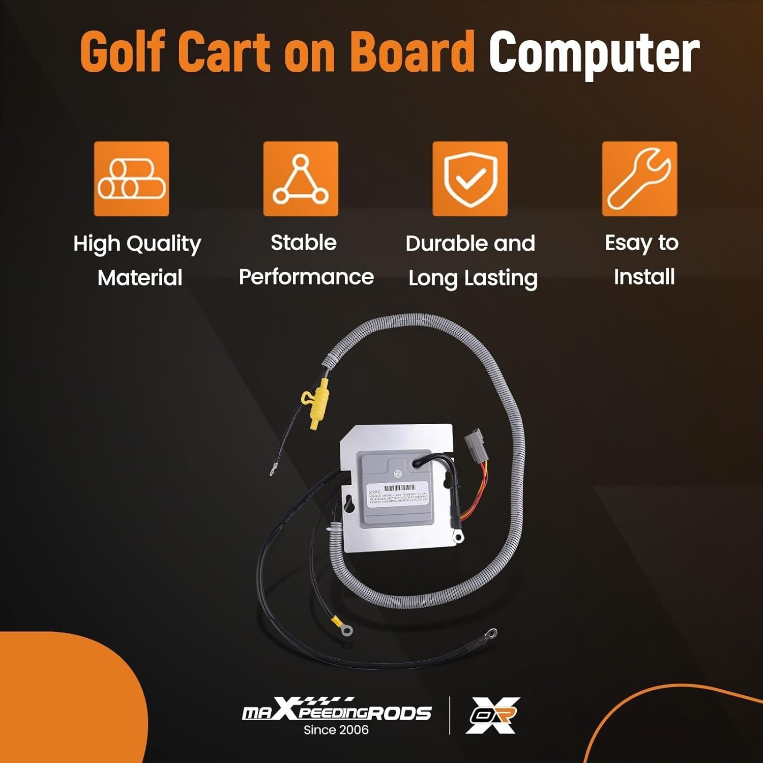 101909901 48V Golf Cart On Board Computer Replaces Club Car DS Models 1998-2004