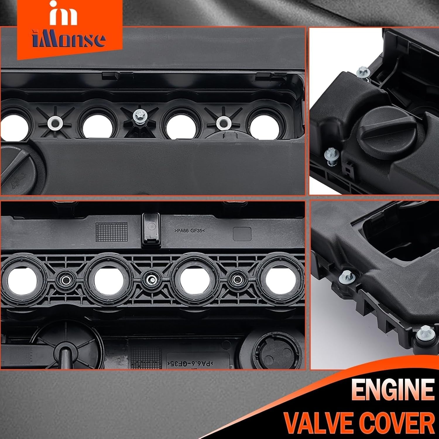 Valve Cover with Gaskets Bolts Oil Filler Cap Sonic-Trax-cruze 1.6L 1.8L 