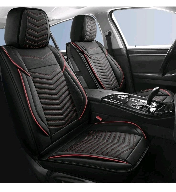 Car Seat Covers,Breathable and Waterproof Faux Leather Automotive Seat Covers 
