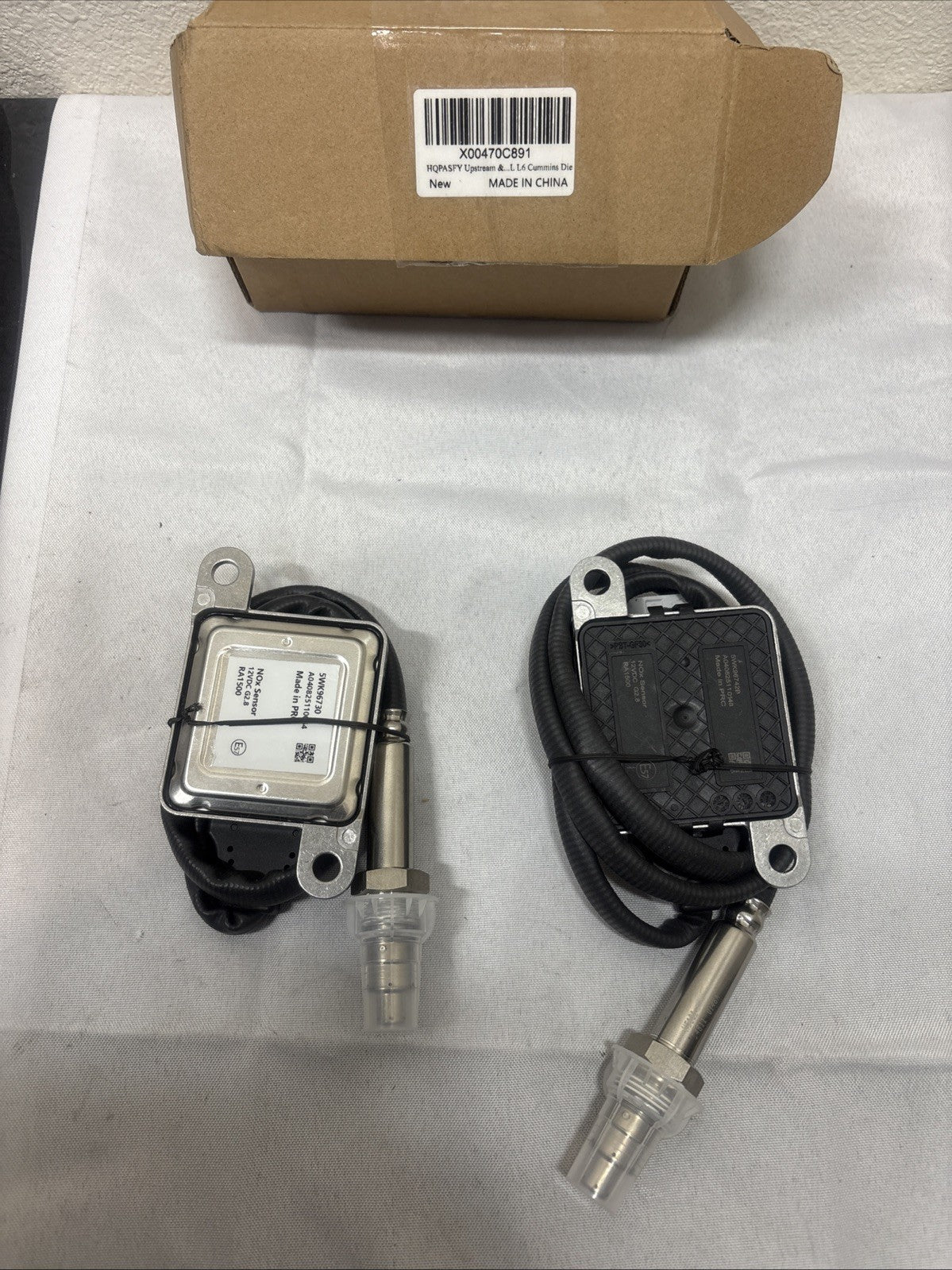 Inlet & Outlet NOx Nitrogen Oxygen Sensor For 2013-2018 Dodge Ram 6.7L Diesel