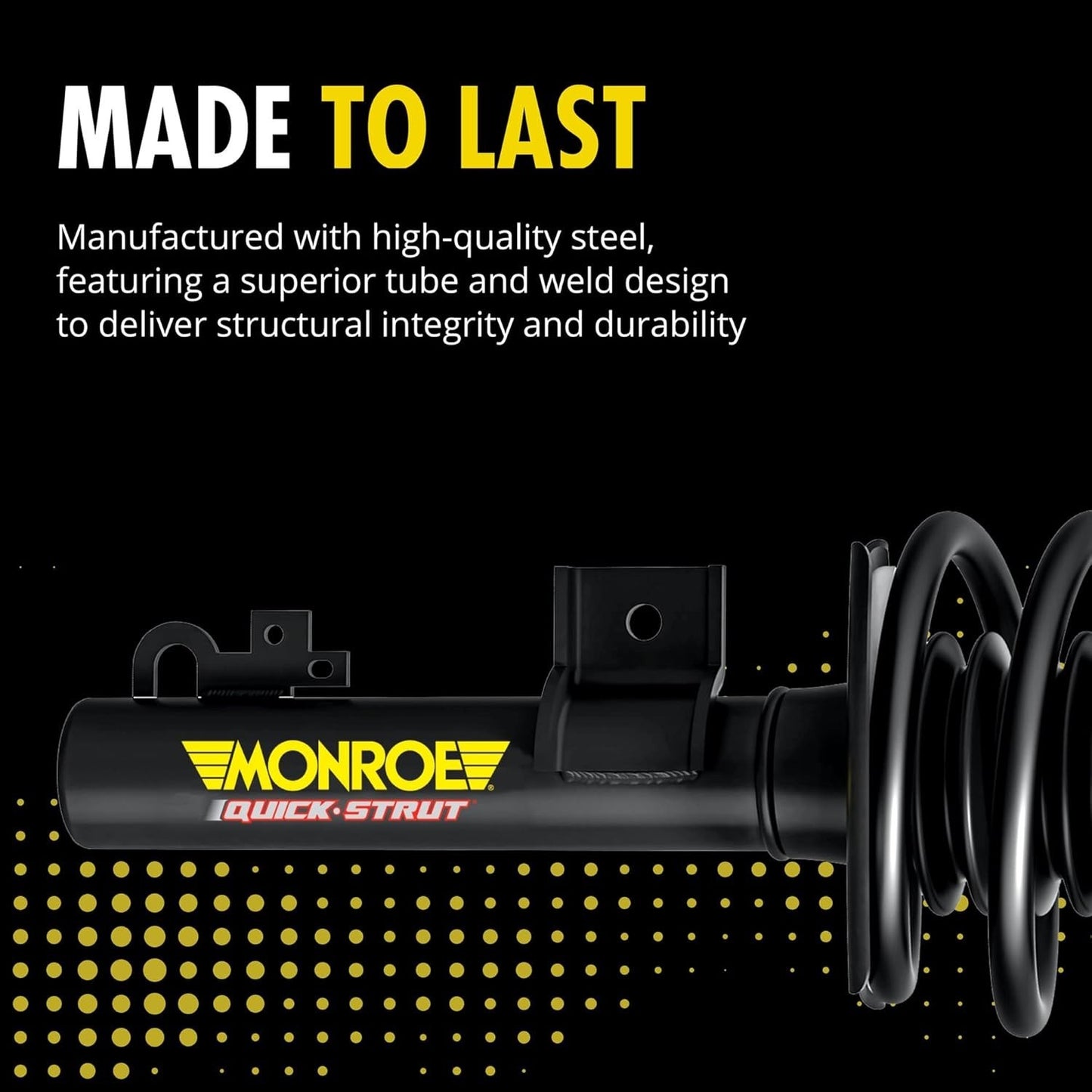 Suspension Strut and Coil Spring Assembly-Quick-Strut Complete Strut Assembly