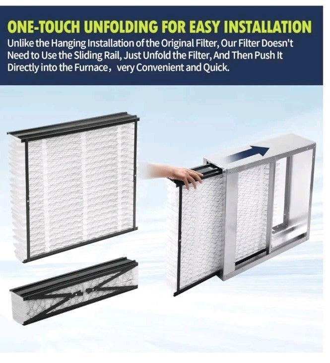 2 Pack 213 Replacement Filter Compatible with AprilAire Whole House MERV 13