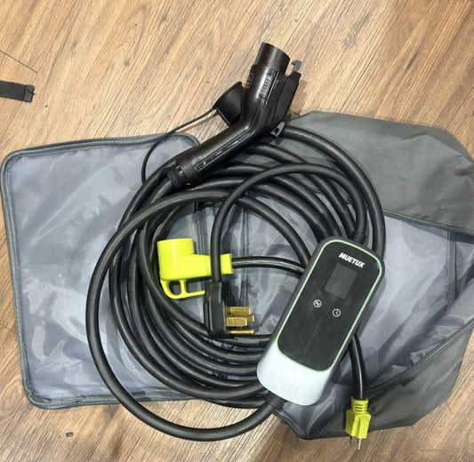 Level 2 EV Charger, 40 Amp, Portable EV Charger for Home, J1772, 25ft Cable, ...