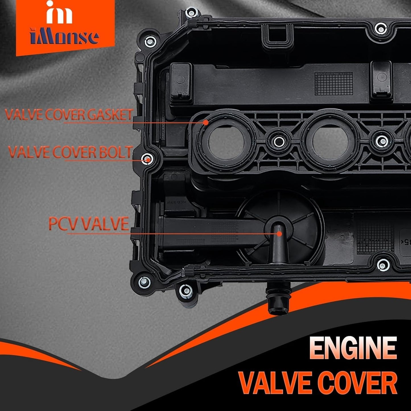 Valve Cover with Gaskets Bolts Oil Filler Cap Sonic-Trax-cruze 1.6L 1.8L 