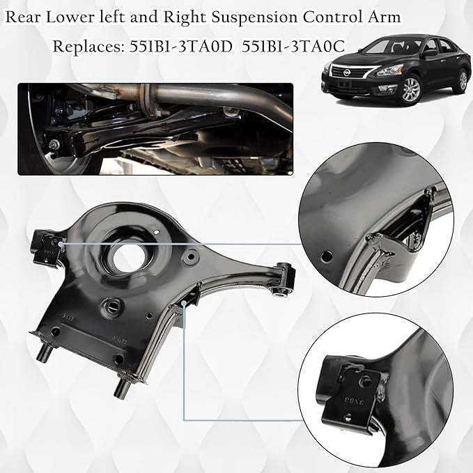 Rear Lower Left Right Control Arms For 2016-2021 Nissan Maxima 2013-2018 Altima