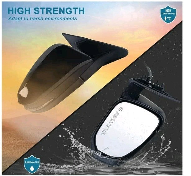 14-19 Toyota Highlander passenger Right Side Mirror Turn Power Heat Fold Blind