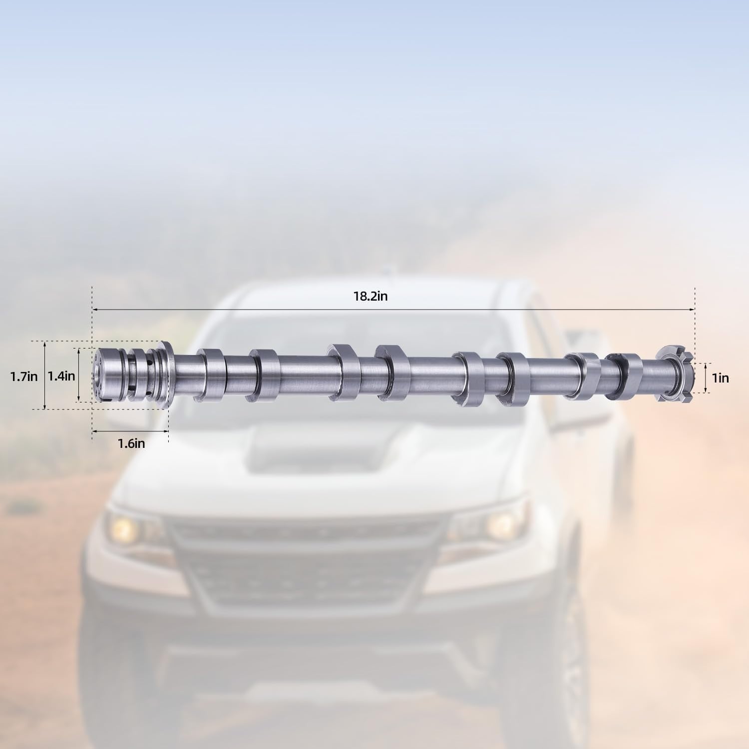 12627159 Exhaust Camshaft For Buick Envision Chevrolet Colorado GMC Acadia