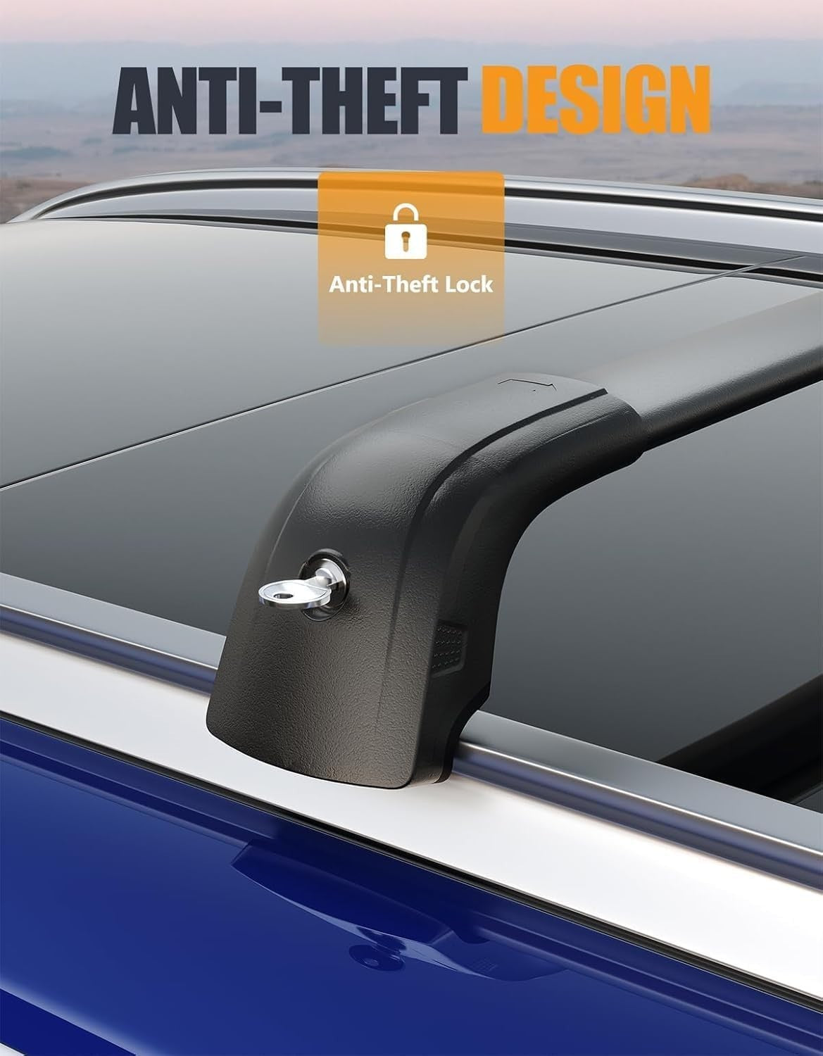 KINGGERI Roof Rack Cross Bars for Kia Sportage 2016-2025 SX SX Prestige