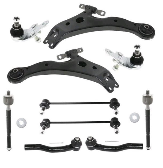 10Pc Front Lower Control Arm Suspension Kit For 2007-2011 Toyota Camry 2.5L 3.5L