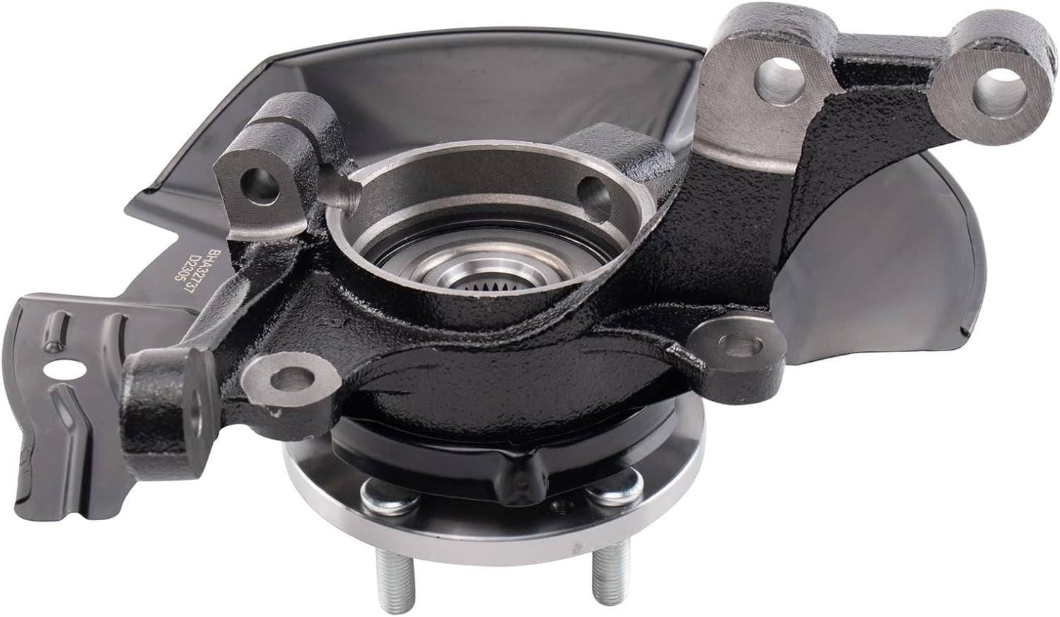 TRQ Front Steering Knuckle & Wheel Bearing Hub Assembly Kit RH Right Side