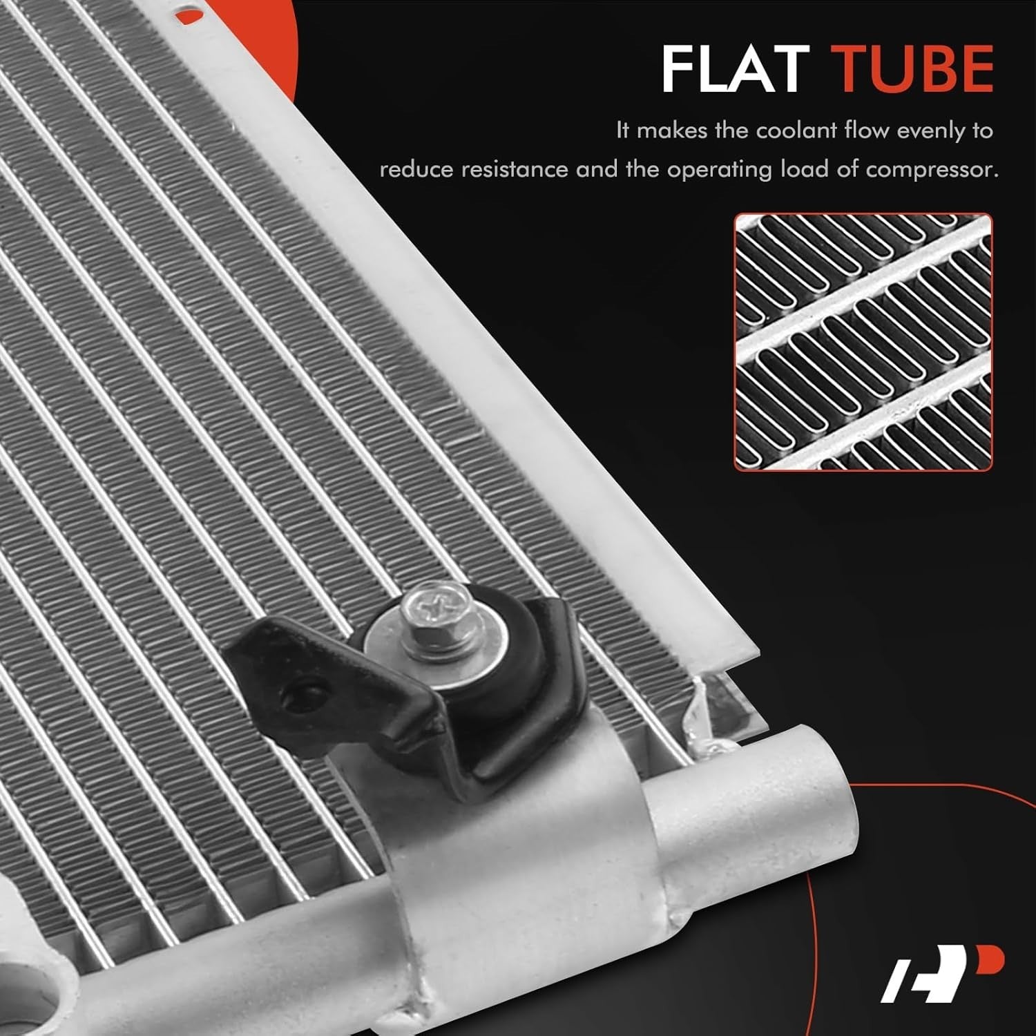 A-Premium Air Conditioning A/C Condenser Compatible with Lexus LS400 1995-2000
