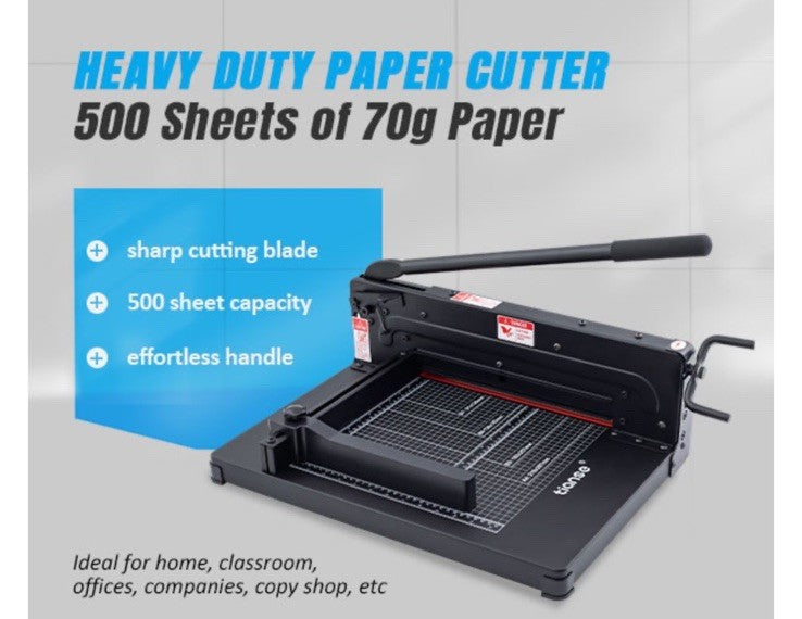 Tianse 12" Paper Cutter Heavy Duty 12 Inch Industrial  500 Sheet  A4-12" Paper