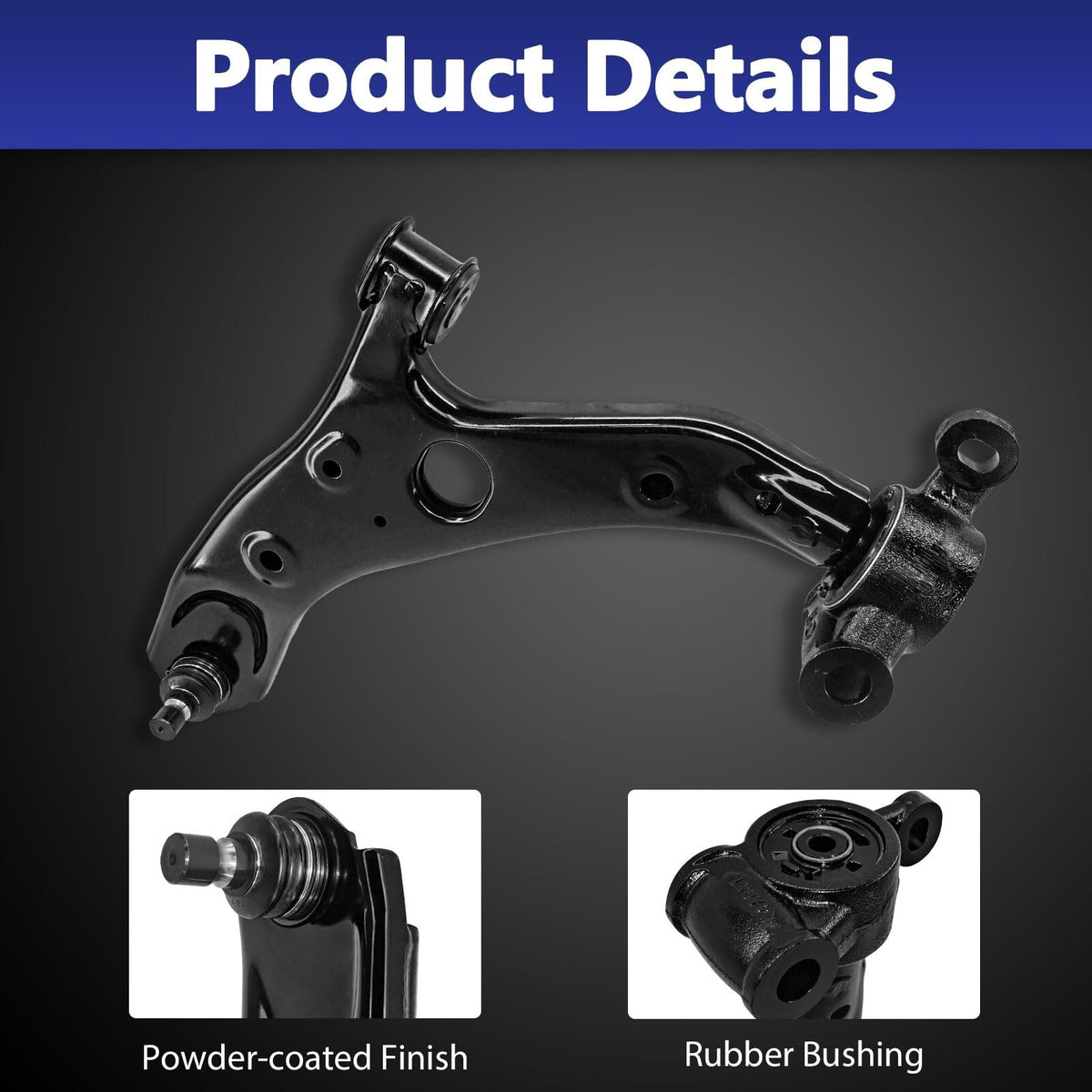 Frt Lower Control Arm Ball Joint Sway Bar Tie Rod Boot 12pc for 13-16 Mazda CX-5