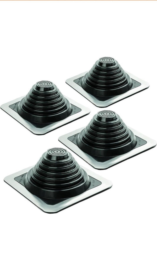 Roof Pipe Flashing Boot for Pipe OD 1/4" to 5-3/4" EPDM Metal Roofing Boots