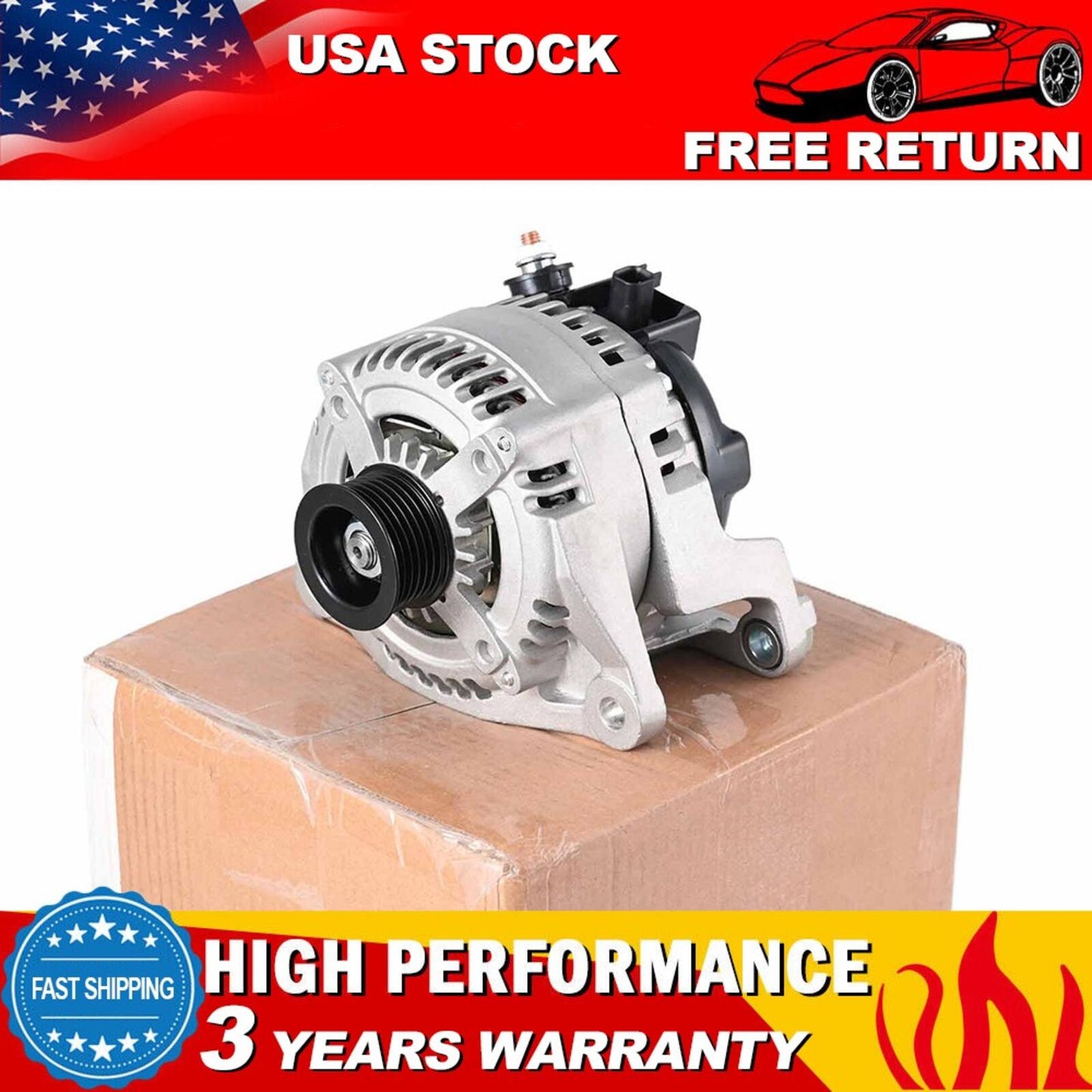 Alternator 11299N For 2011 2012-2018 Ram 2500 2011-2012 Ram 1500 Pickup 5.7L V8