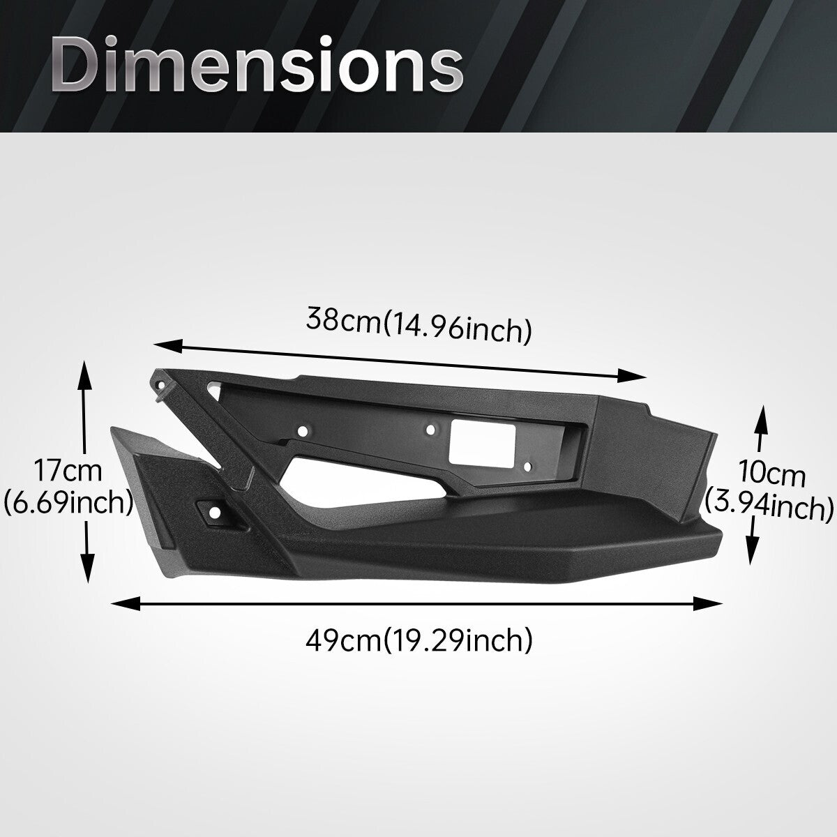 Upper Accent Panel Kit for Polaris Slingshot S/R/SL/SLR/GT 2020-2022 #2884604