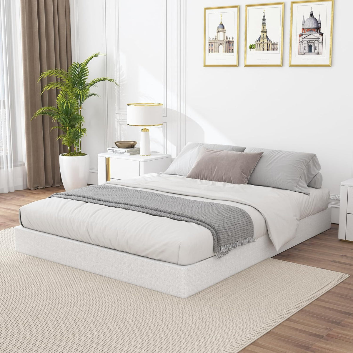 Heavy Duty 8" Full Size Box Spring - Metal Mattress Foundation, Easy Assembly