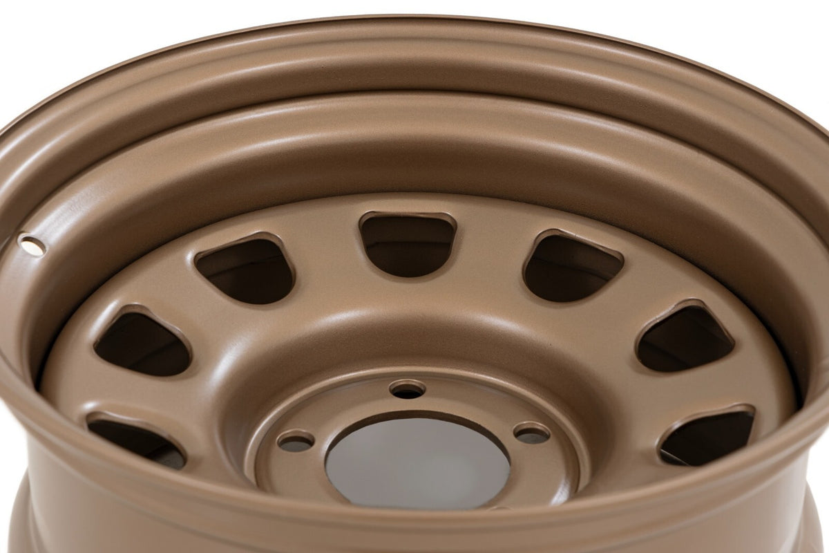 Rough Country Bronze Steel Wheel | 16x8 | 6x5.5 | -12mm - RC51-6883B