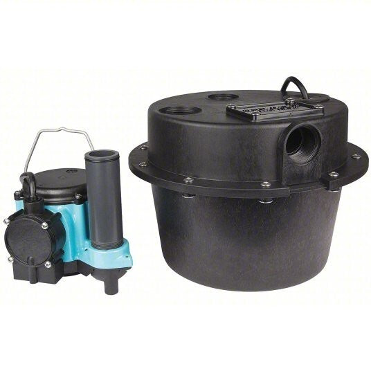 Little Giant 506065 WRSC-6 - Compact Drainosaur 1/3 HP Sink/Drain 3.5 Gal Tank