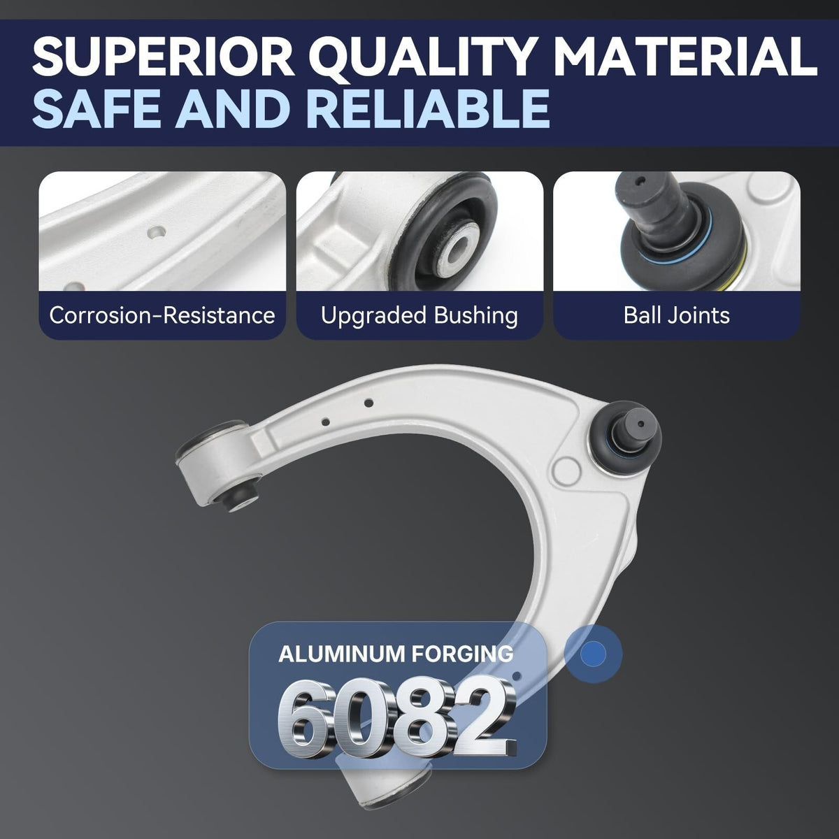Front Control Arm Compatible with BMW F07 F01 2009-2017 - 740i, 750i, 740Li, ...