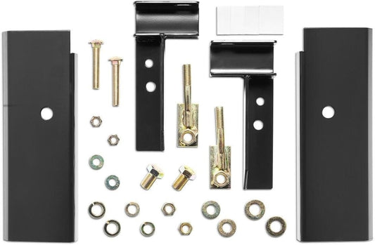 RealTruck BACKRACK Hardware Kit for use w/Standard Bed, Black, No Drill | 30124