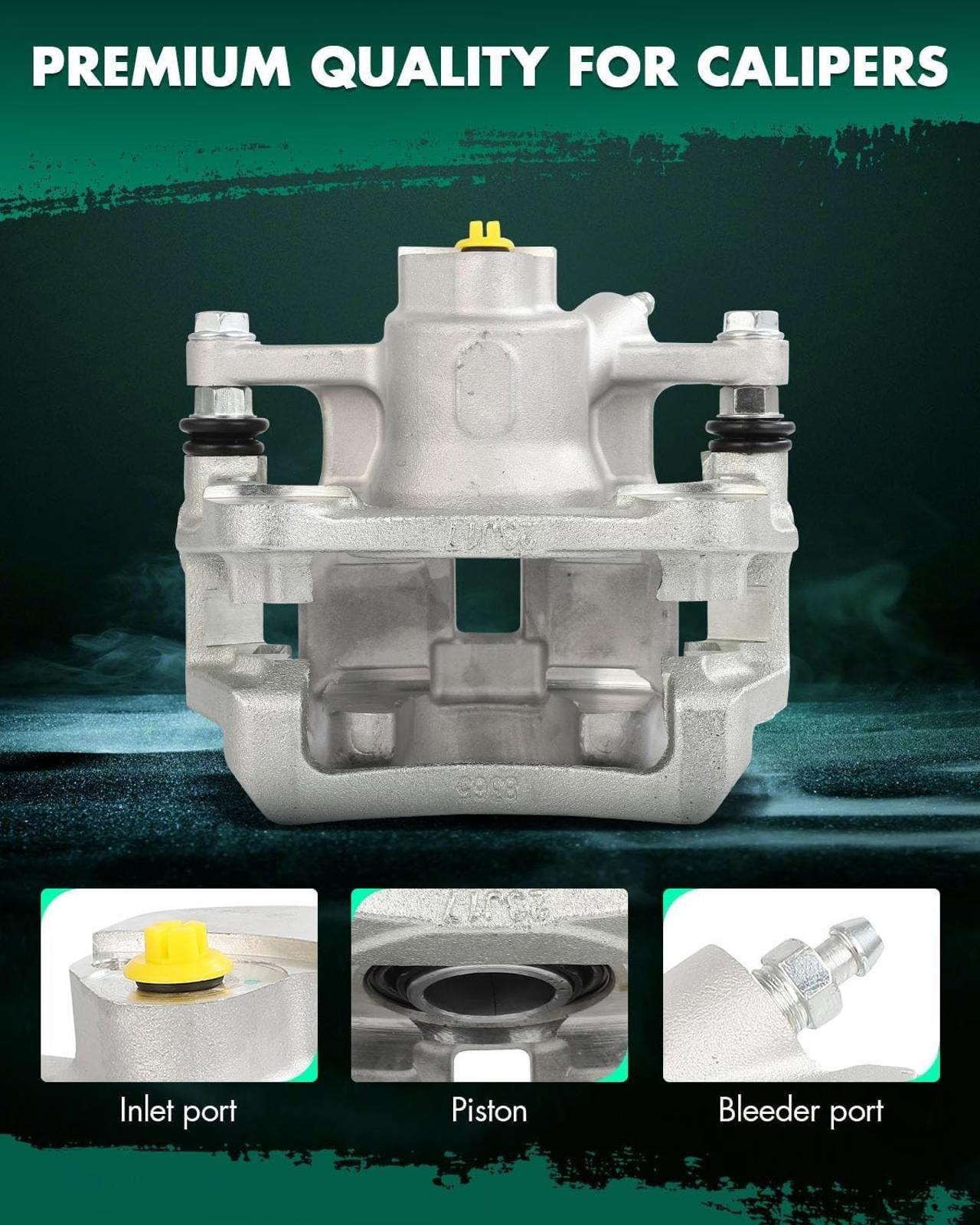 SCITOO Rear Left Brake Caliper With Bracket 19B7081 Compatible For Lexus For RX3