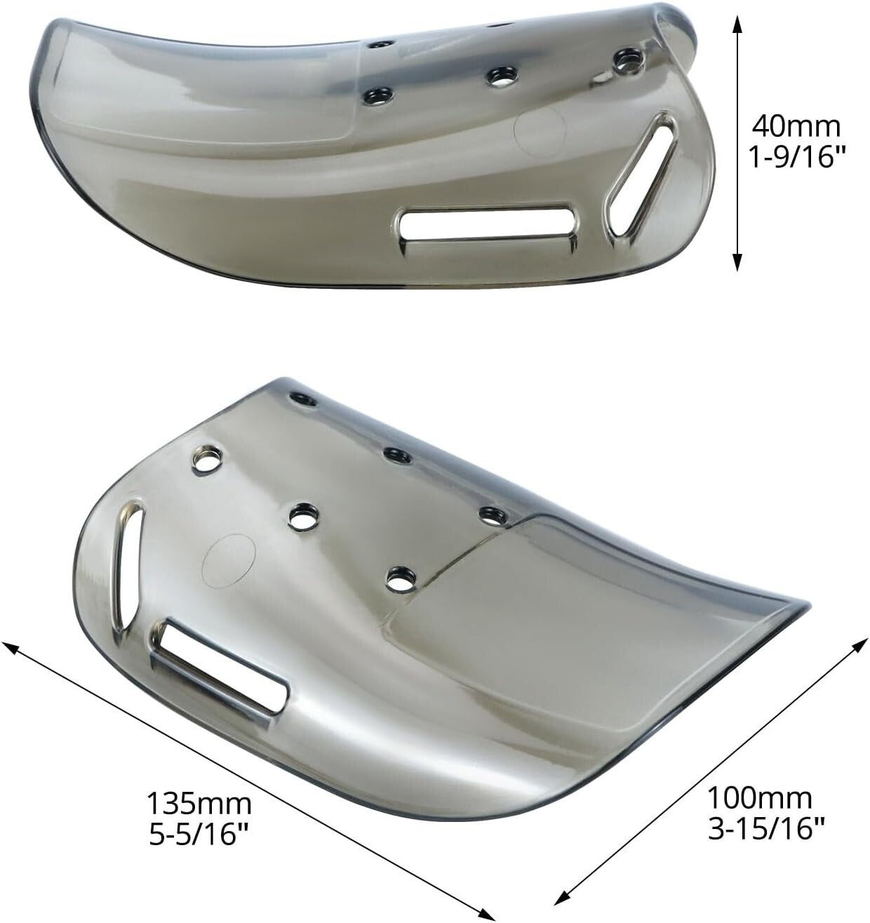 20 Pair Metatarsal Guards for Safety Shoes Boots, Polycarbonate Shield,Universal