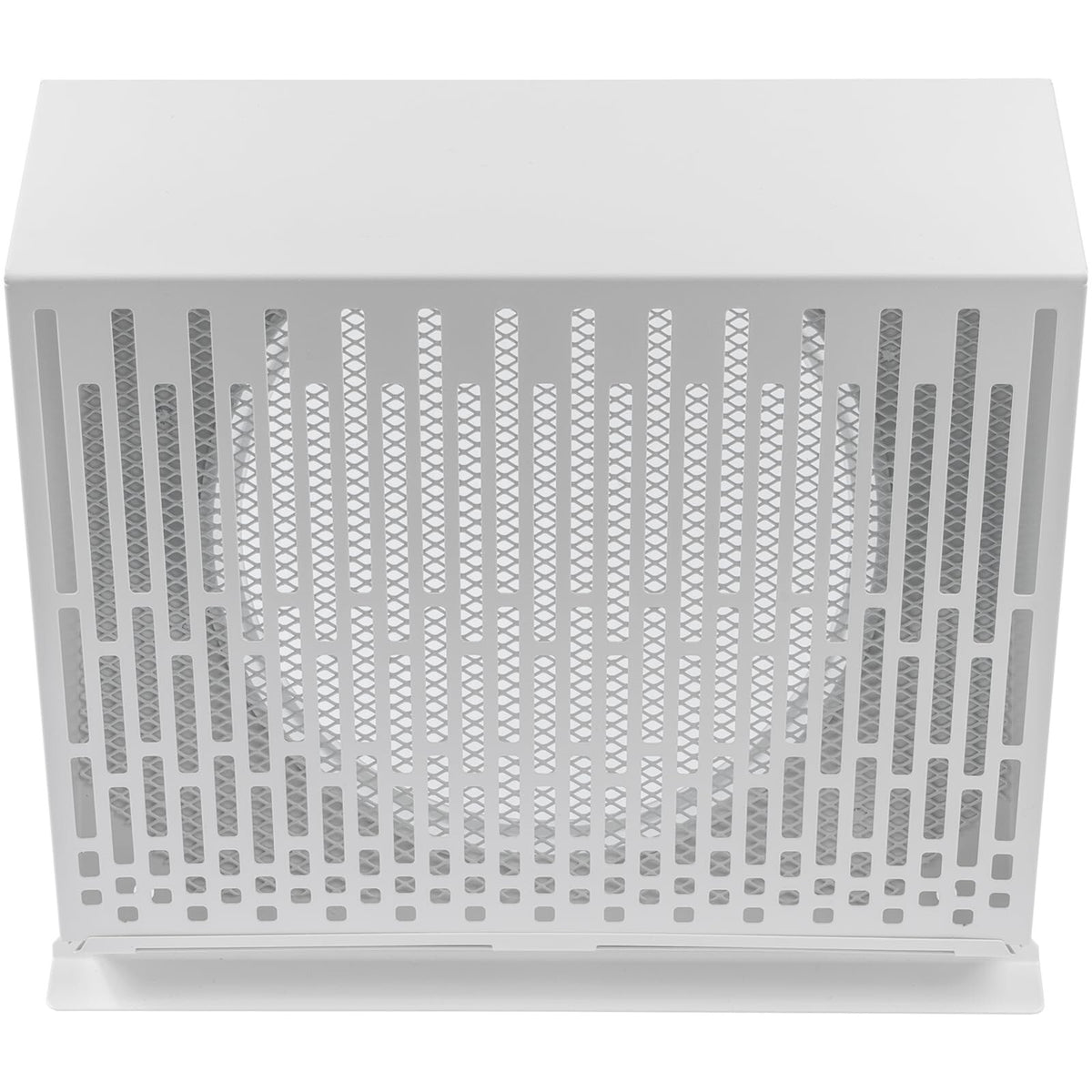 Vent Systems 8" Inch Exhaust Vent Cover with Rubber Gasket - White Galvanized...