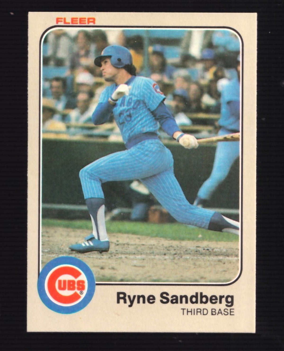 1982 Fleer Ryne Sandberg #507 ROOKIE Baseball Card In Mint Must See  CUBS