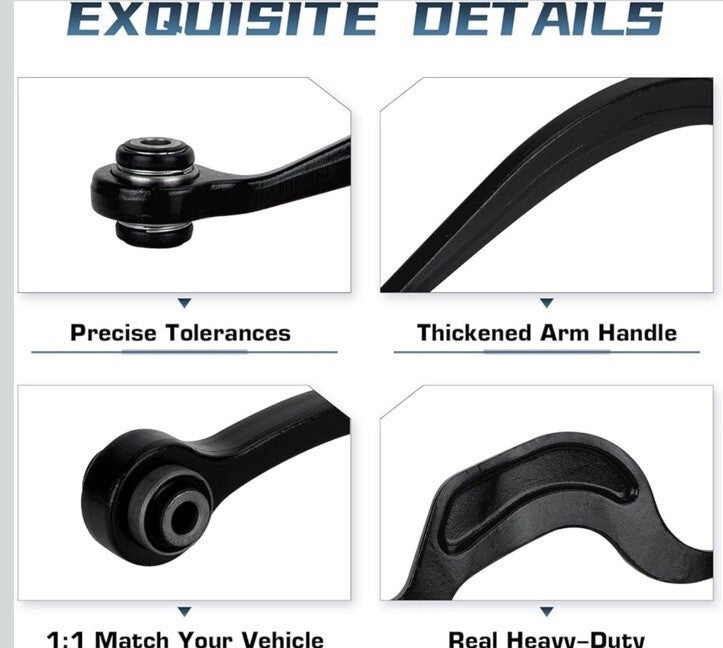 6pc Rear Upper Control Arms for Chevy Traverse GMC Acadia Buick Enclave Outlook